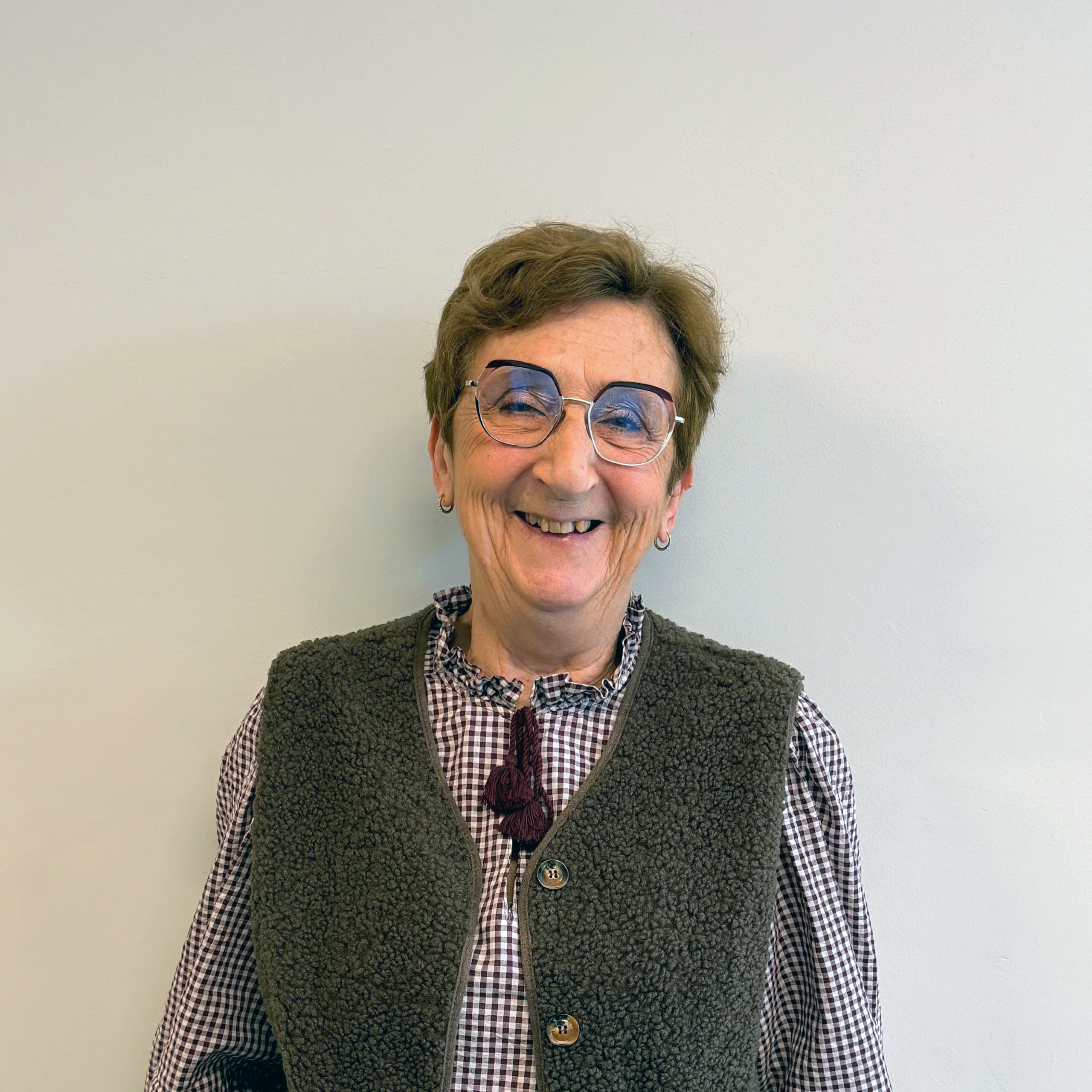 Geneviève Six – CCLP Portrait de Geneviève Six, membre du CCLP du Logis Tournaisien